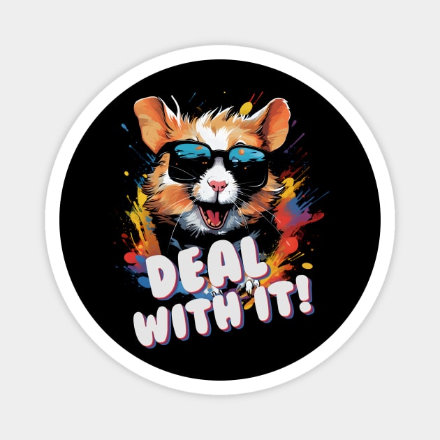 Deal with it! Magnet by Quotee